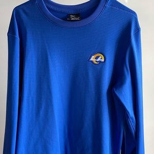 LA Rams on-field apparel, Nike Dri-fit long sleeve shirt, Sz M